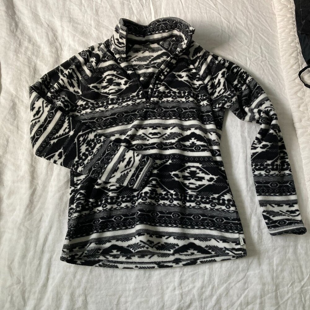 Women's size S Eddie Bauer 3/4 zip fleece